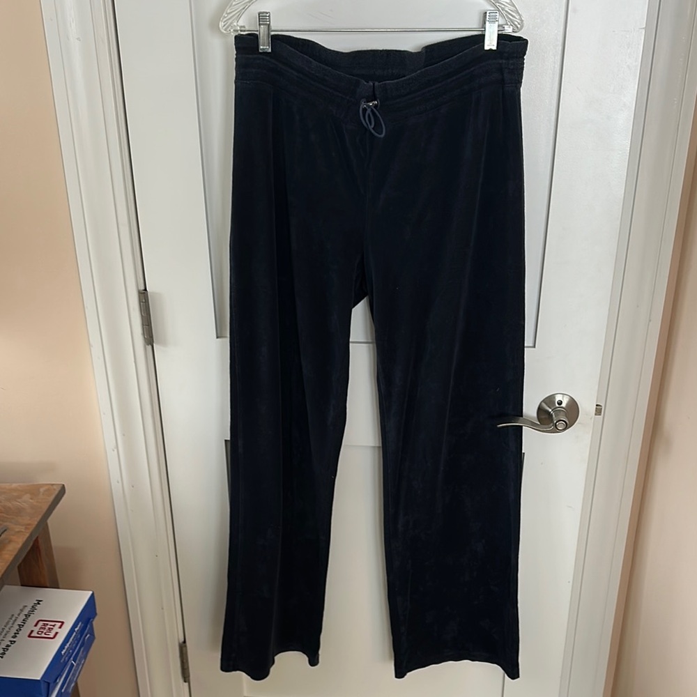 Burberry Navy blue Velour Lounge Pants
